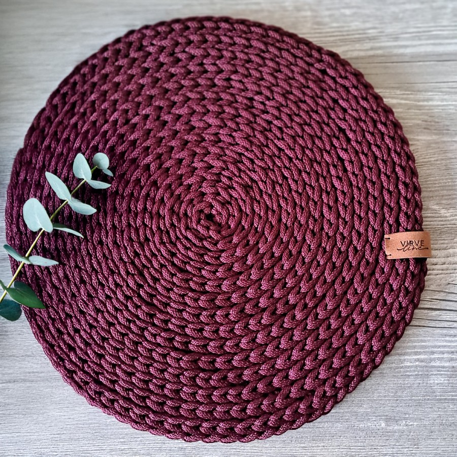 LYGIOS AKYS Didysis stalo padėklas / Bordo